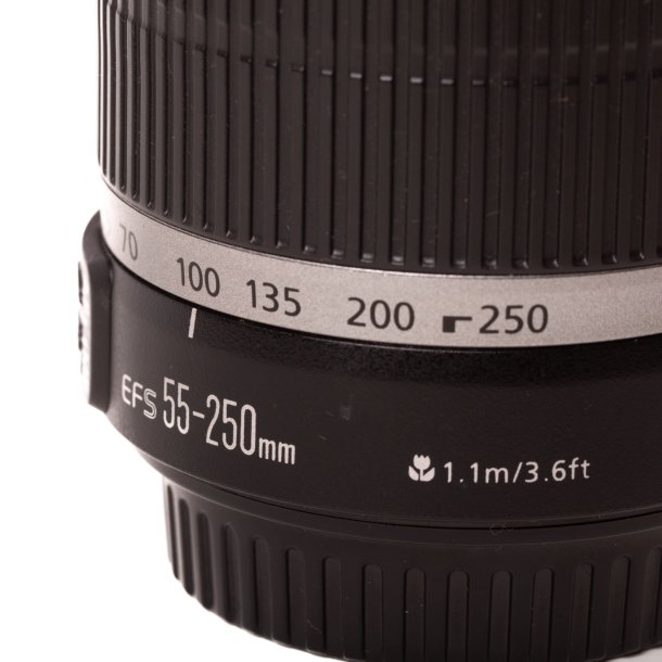 Brugt | Canon EFS 55-250mm 4-5.6 IS