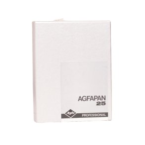 Agfapan 25 Pro 9x12cm Planfilm 25 stk. Udl�b Januar 1989