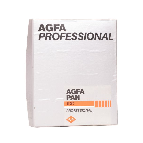 Agfapan 100 Pro 4x5" Planfilm 25 stk. udl�b juli 1992