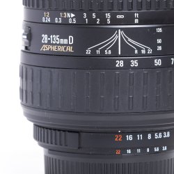 BRUGT | Sigma 28-135 mm 3.8-5.6 F mount