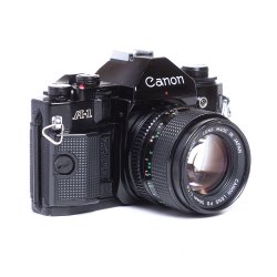 Canon A-1 m. 50mm. 1,4