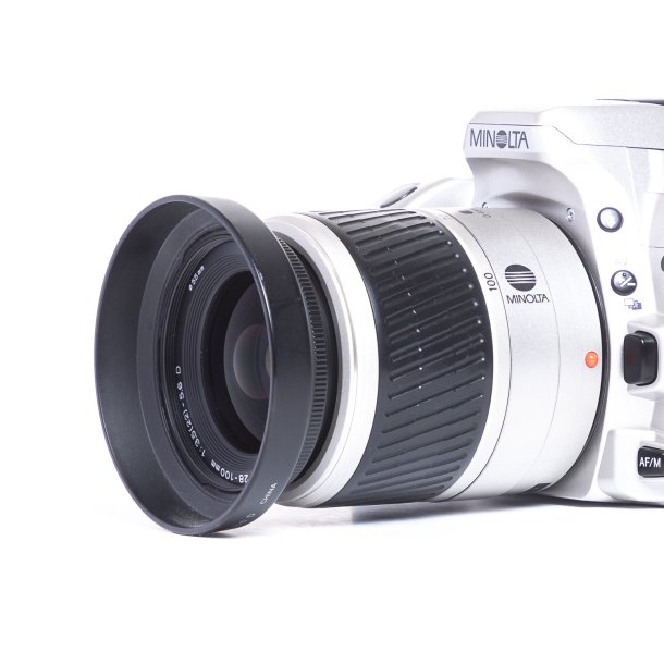 Brugt | Minolta Dynax 404si m. AF 28-100mm. 3,5-5,6