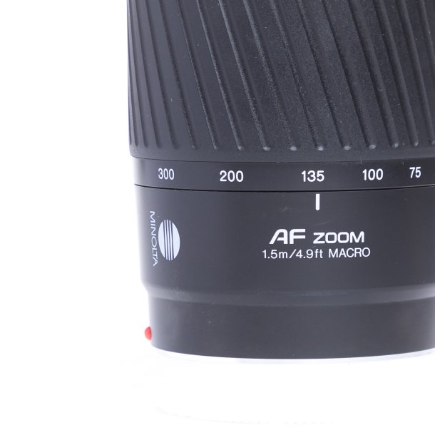 Brugt | Minolta AF zoom 75-300mm. 4,5-5,6