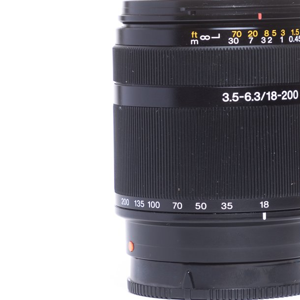 Brugt | Sony 18-200mm. 3,5-6,3