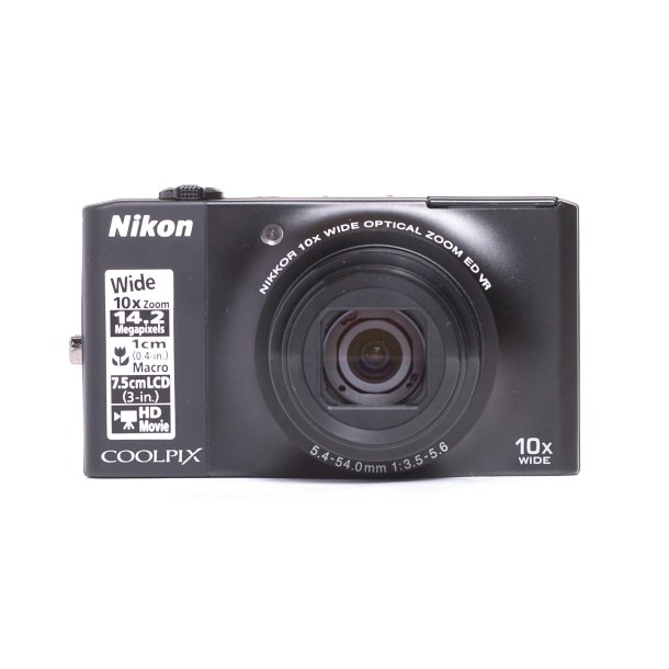 Nikon Coolpix s8000 m. 5,4-54mm. 3,5-5,6