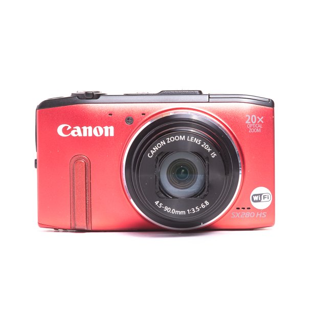 Canon PowerShot SX 280 HS m. 4,5-90mm. 3,5-6,8 20x zoom