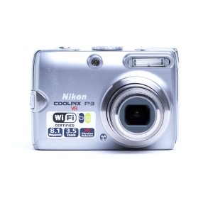 Brugt | Nikon Coolpix P3 inkl. tilbehr