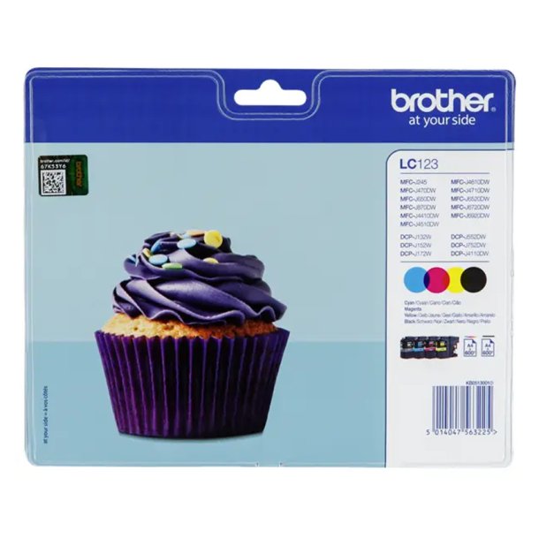 Brother LC123 Multipack