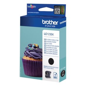 Brother LC123BK Sort