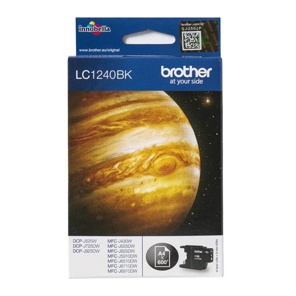 Brother LC1240BK Sort