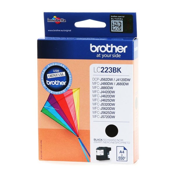 Brother LC223BK Sort