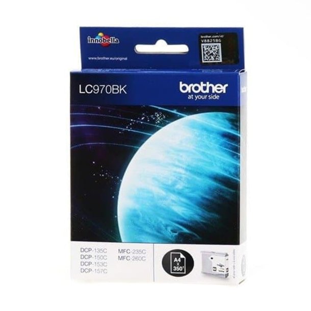 Brother LC970BK Sort