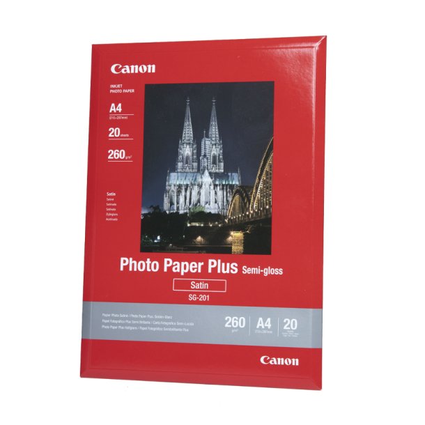 Canon Photo Paper Plus Semi Gloss 260gr. 20 stk. A4