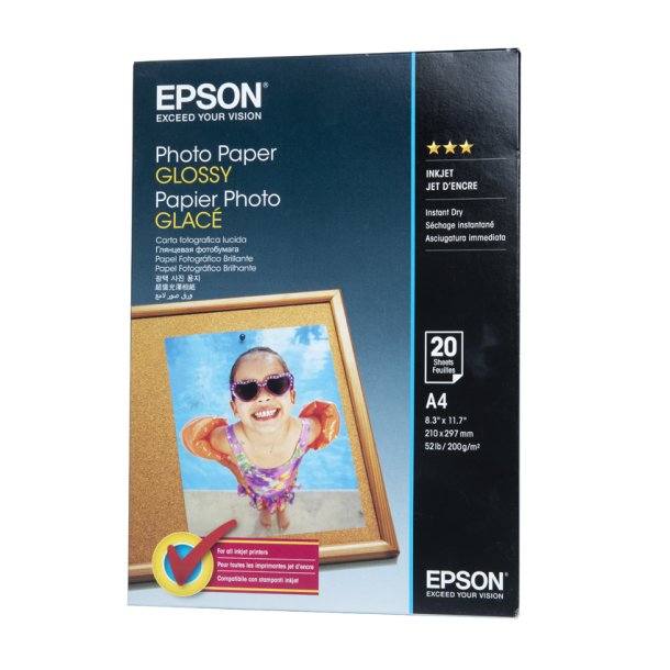 Epson Photo Paper Glossy 200 gr. 20 stk. A4