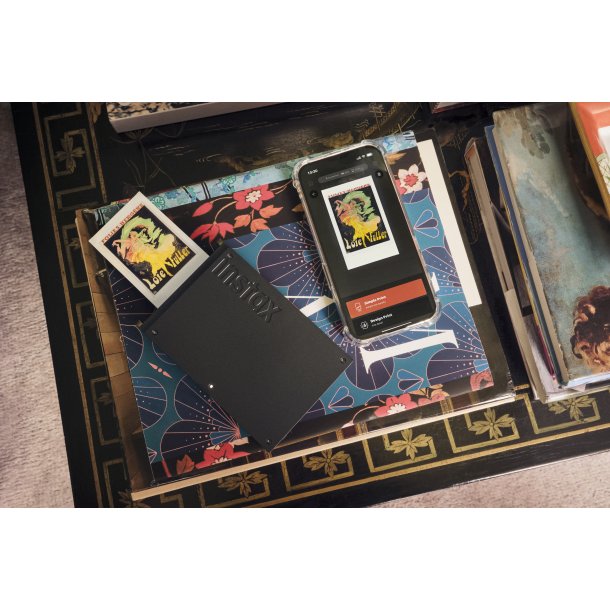 Instax Mini Link+ (sort/orange)