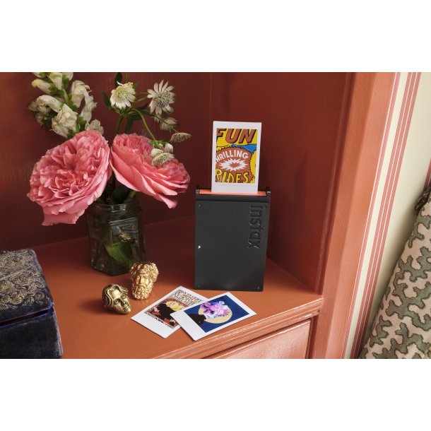 Instax Mini Link+ (sort/orange)