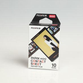 Fuji Instax Mini Film Contact Sheet