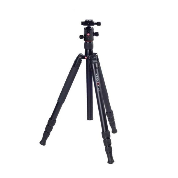 Kingjoy K3008 Aluminum Stativ med QH20 Kugle hoved